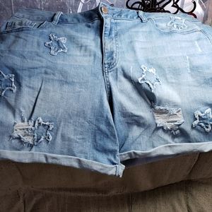 Lane Bryant Jean Short Size 20